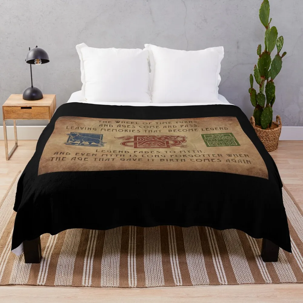 

the wheel-of time Throw Blanket Moving Blanket Blankets For Sofas Blankets Sofas Of Decoration For Sofa