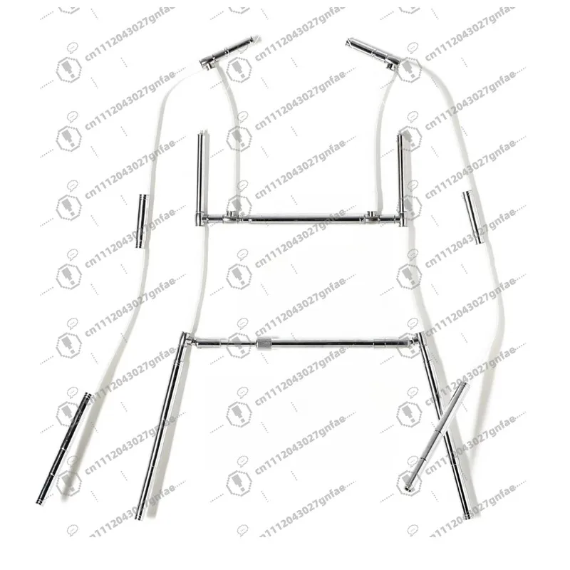 Multifunctional Top Shooting Modeling Rack White Background Picture Invisible Hanging Hanger Clothing  Props Model Display