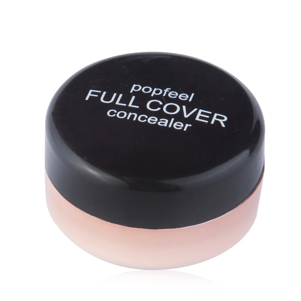 POPFEEL Full Coverage Concealer Makeup, Waterproof Matte Smooth Concealer Corrector for Dark Spot Under Eye Circles/Blemishes