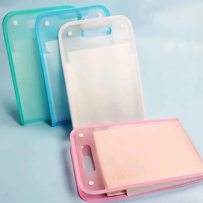 A4 13 Partitions Organizer For Documents Large Capacity Portable Documents Bag For School Office Home Daily Use
