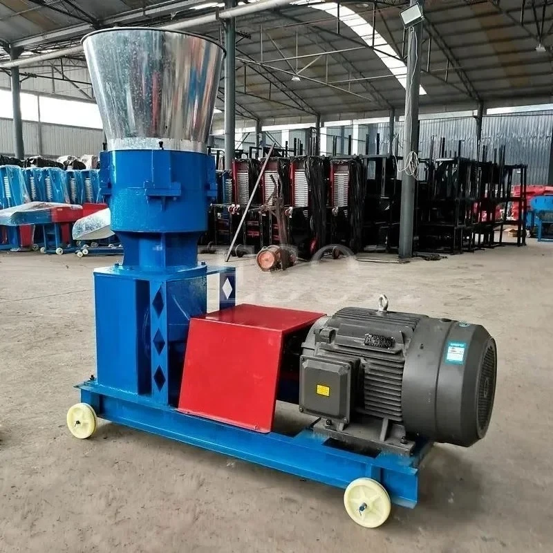 

Electrical Engine Feed Pellet Machine With Motor Multifunctional Breeding Cattle And Sheep Chicken Duck Fish Pig (220V/380V )