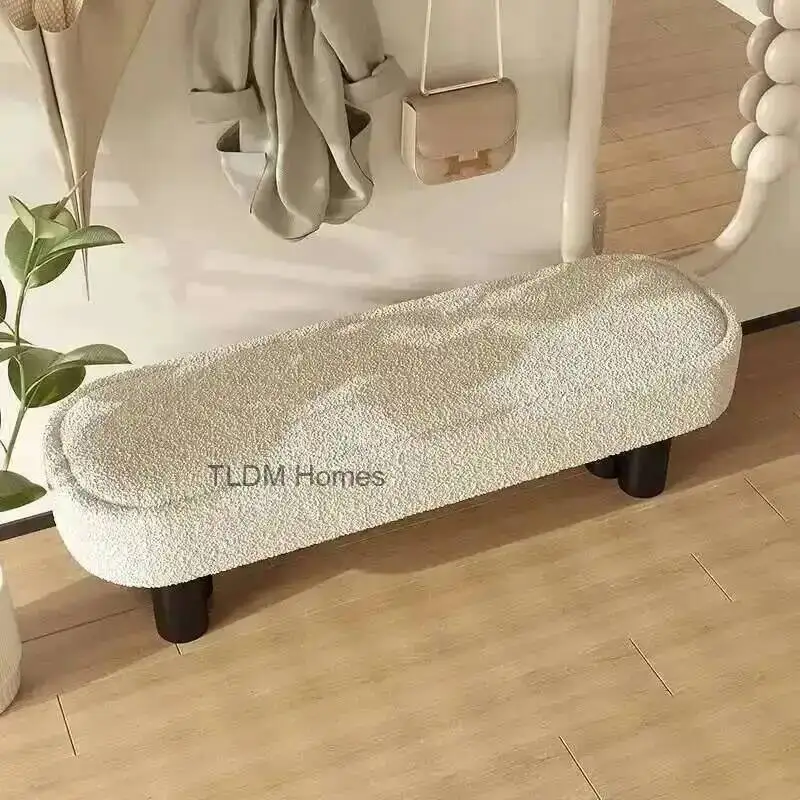 Room Bedside Stool Luxury Sofa Entrance Household Shoe Decoration Change Bench Stools Cloakroom Designer Bedroom Living j