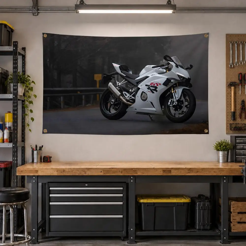 Moto ZXMOTO Racing Bike Street Style Flags Personalized Banner Flag Room Dorm Camping Picnic Garage Bar Outdoor Wall Decor