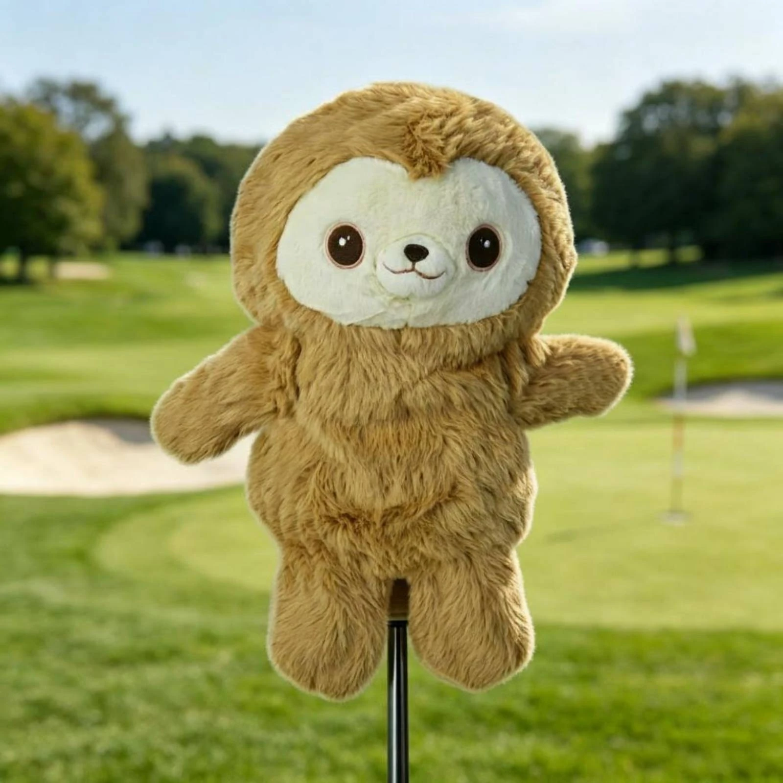 Cartoon Golf Head Cover Cute Design Creature Driver Cover Soft Creature Headcover Padded Sports Accessory Simple to Put on And