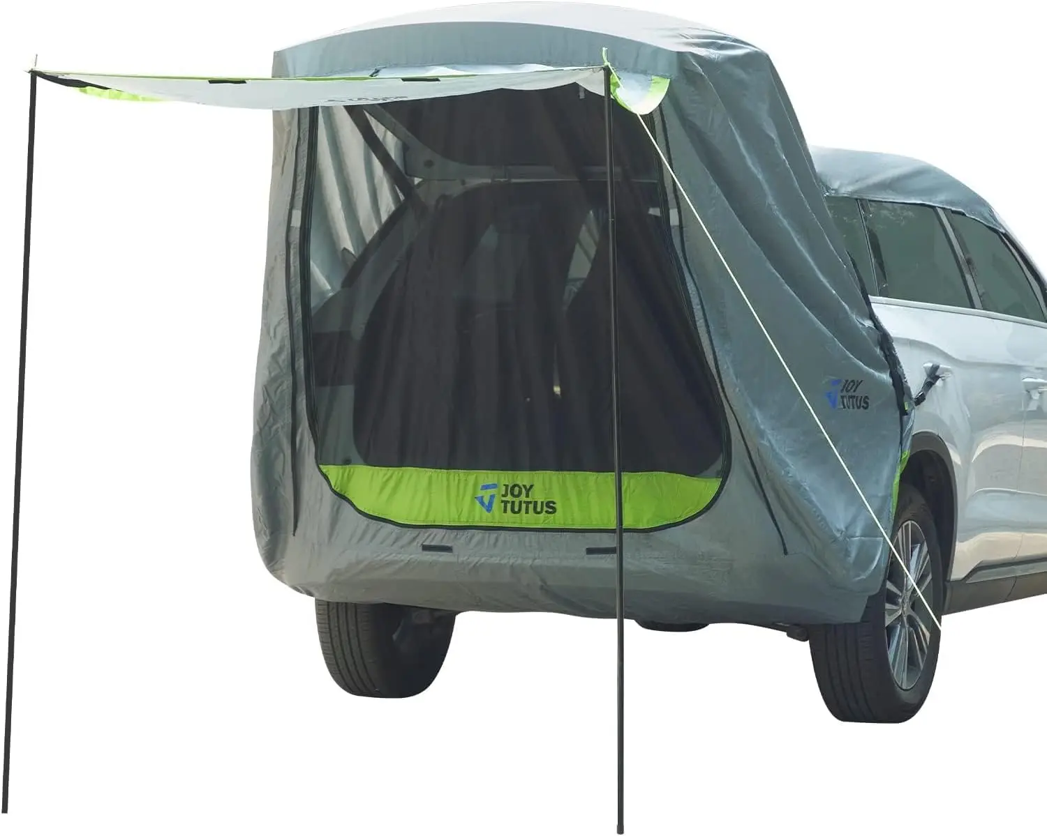

SUV Tailgate Tent with Awning Shade, Water Resistant Car Camping Canopy, Universal Fit for Most SUVs - Green