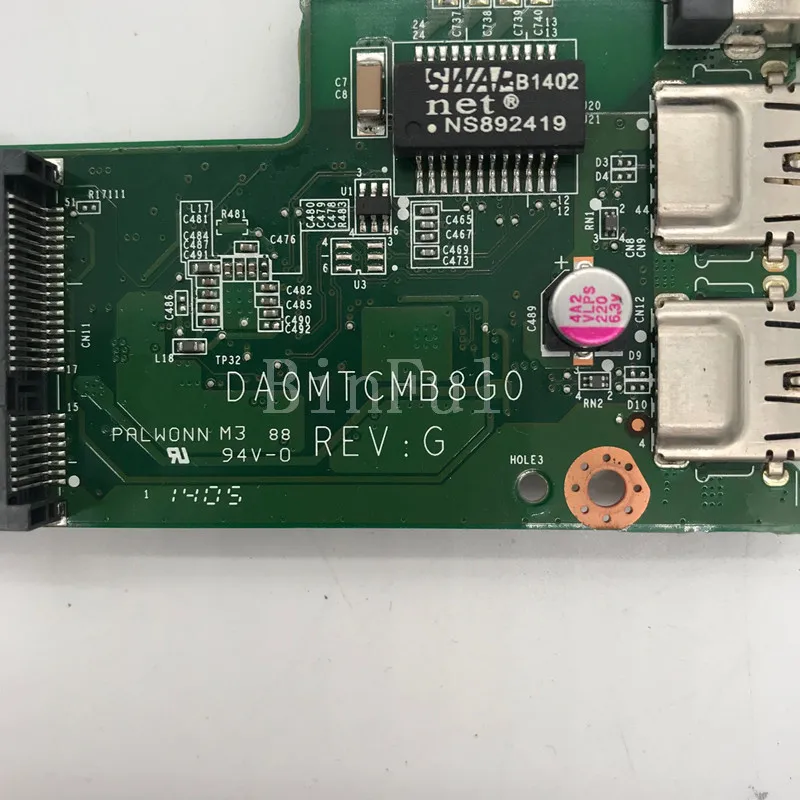 เมนบอร์ด DA0MTCMB8G0สำหรับ C40ดาวเทียมโตชิบา C45 C40-A C45-A เมนบอร์ดแล็ปท็อป sjtnv 100% ได้รับการทดสอบอย่างเต็มรูปแบบการทำงานดี