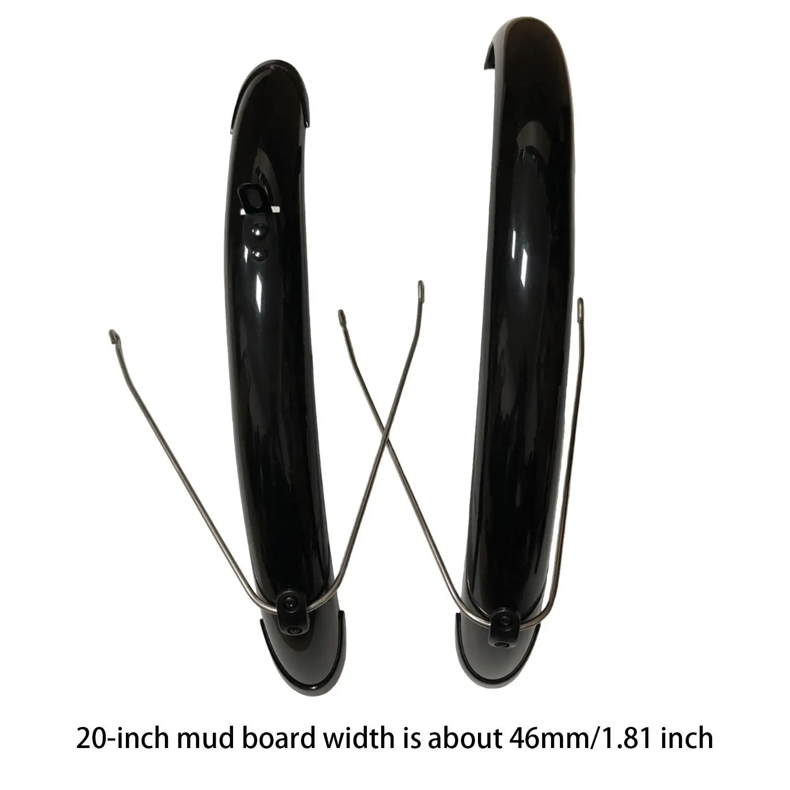 Folding Bikes 20 inch Practical Lightweight Wheel Protection Mudflaps Bicycle Front Rear Sturdy Mudguards Replacement