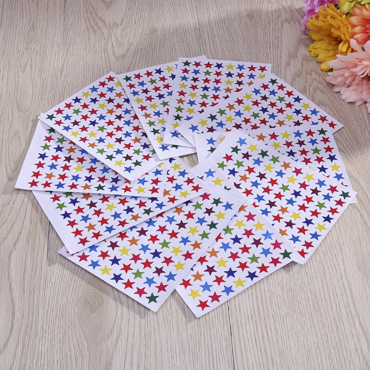 

Pentagram Sticker Stickers Star Decorations for Classroom Crafts Primary School