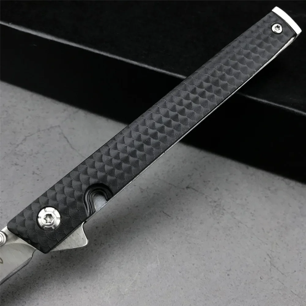 Tactical Lightweight Folding Knife Outdooor Camping Hiking EDC Tool Marked M390 Blade Nylon Handle CEO Folding Pocket Knife