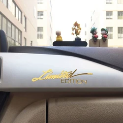 Limited Edition Emblem Stickers 3D Metal Stickers Creative Car Body Door Window Motorcycle Mobile Phone Laptop Decals Car Decora