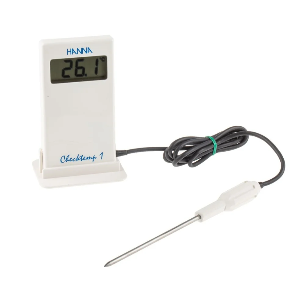 

Instruments HI 98509 Wired Digital Thermometer for Education, Food (Storage, Transportation, Manufacturing,