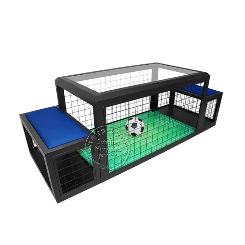 2 Players Football Foosball Soccer Table Machine Game Center Amusement Park Family Home Sports Arcade Machines