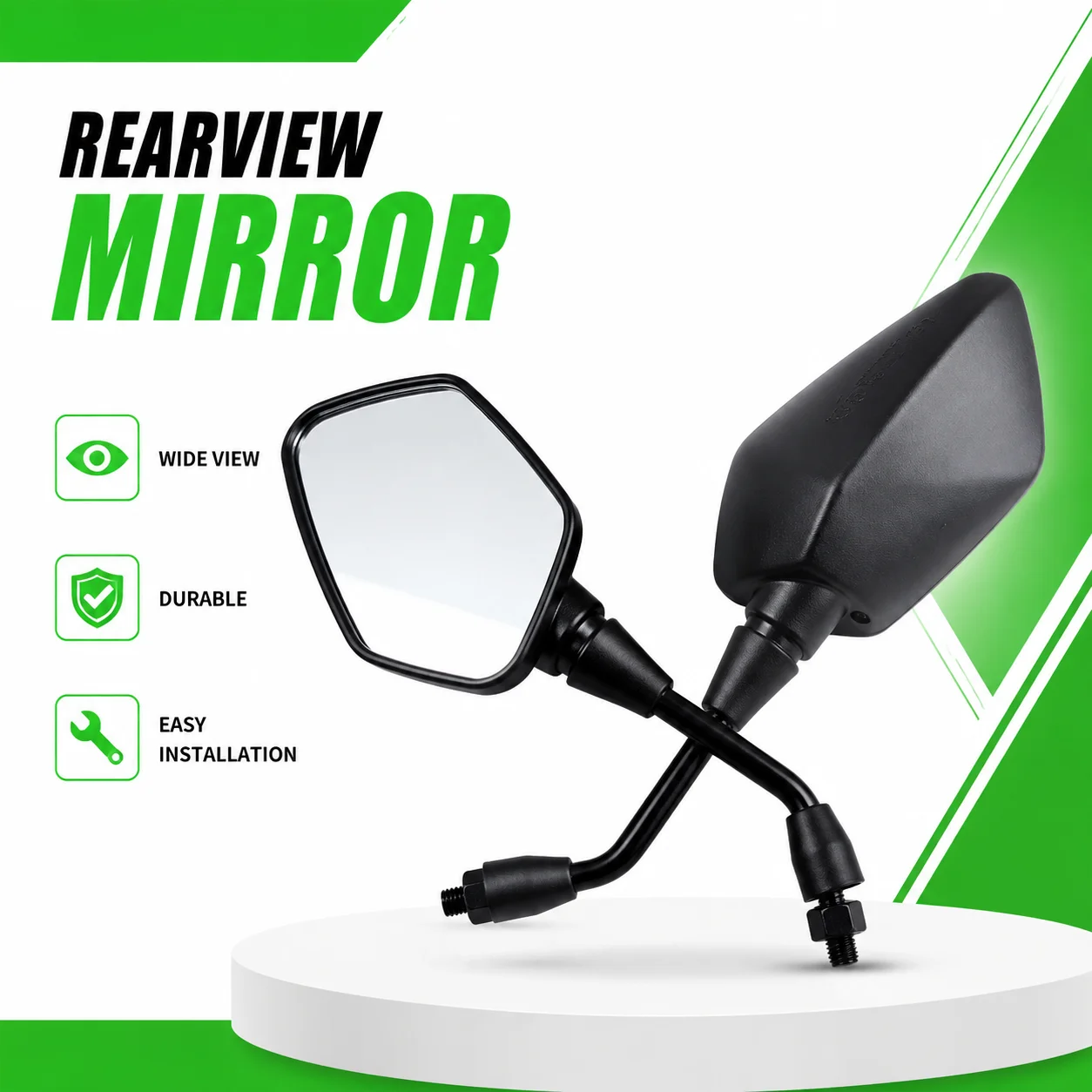 Fit For Honda AFRICA TWIN 1100 2020-2025 AFRICA TWIN 750 1994 - 2000 Motorcycle Mirror Rearview Mirrors Side Mirrors