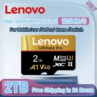 Tarjeta de memoria SD Original Lenovo, Mini Tarjeta Micro SD de 2TB y 1TB, 512GB, 256GB, tarjetas Micro Tarjeta SD de 128GB para Nintendo Switch, tarjeta SD