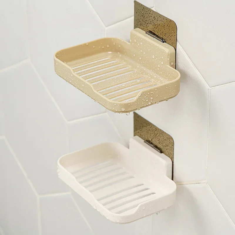 Forniture per il bagno portasapone per doccia da bagno portasapone a parete scatola per articoli da toeletta organizzatore portaoggetti da cucina