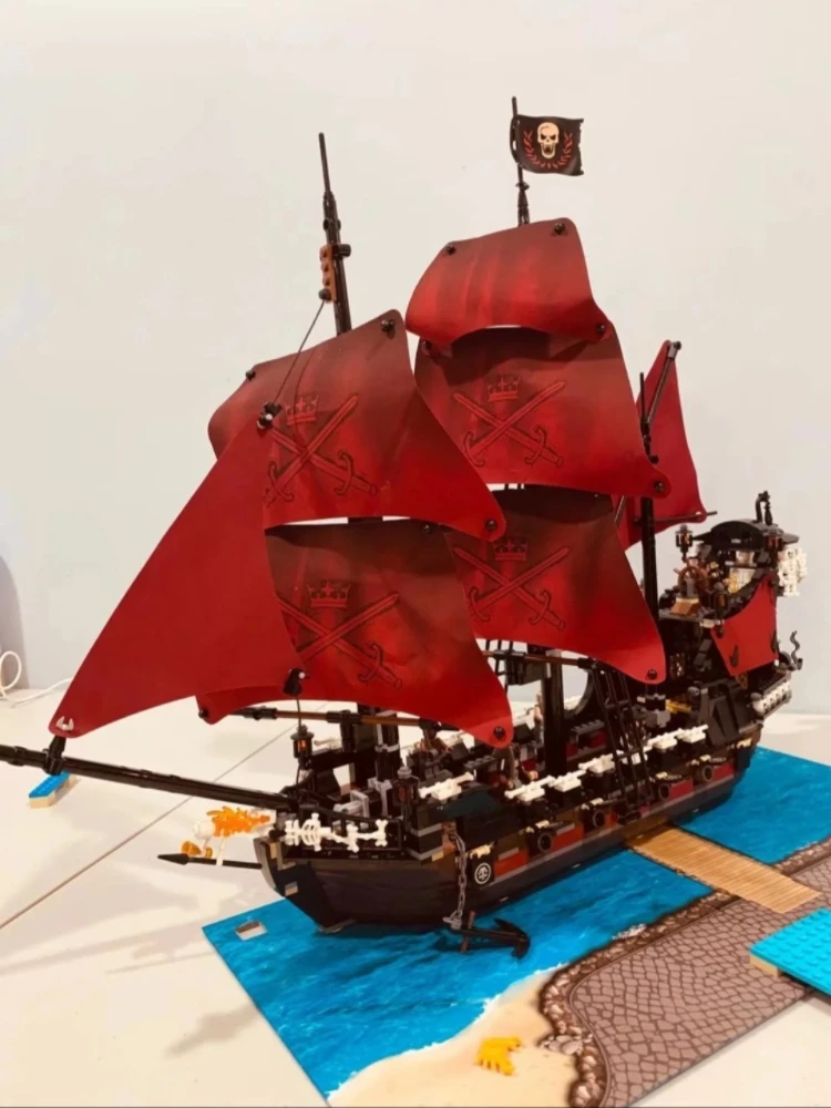 

2026 New Corsair Matching 4195 Building Block Ship Model Assembly Building Toy 1151 Pieces