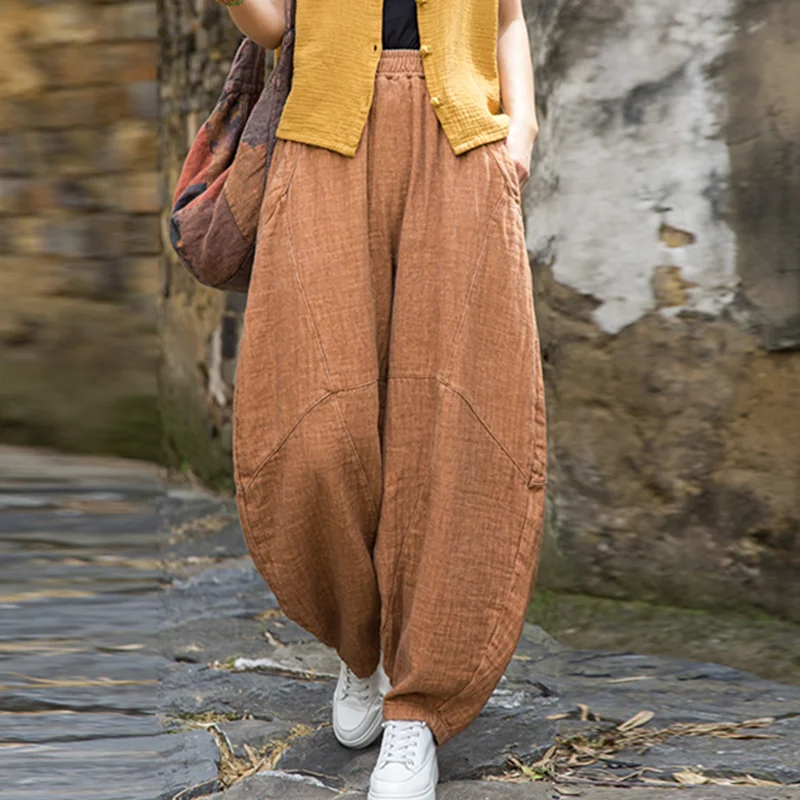 Algodón Pantalones Yoga Baratos Ropa De Yoga Vintage De Lino Y