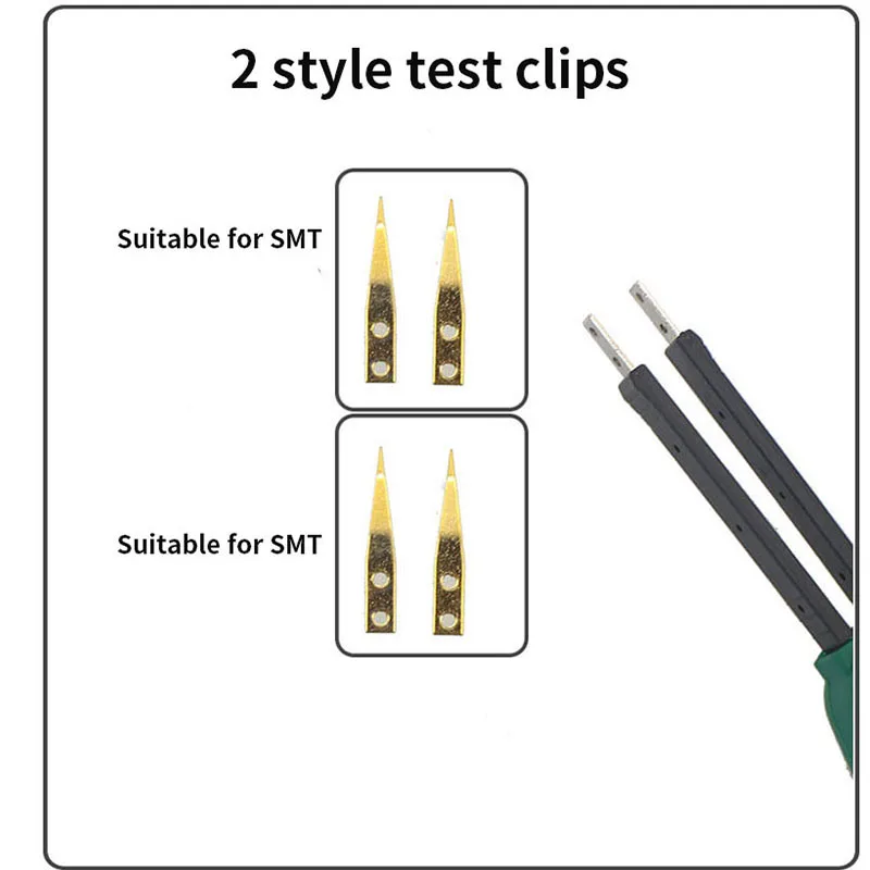 Imagem -03 - Smart Smd Resistência Multímetro Auto Ranging Digital Smd Tester Continuidade Verificação Função Auto Scan Alta Qualidade Ms8910