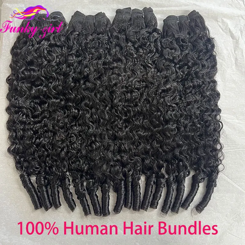 Brazilian 12A Burmese Curly Bundles Human Hair Pixie Curls Bundles Deals Raw 100% Virgin Hair 1/3PCS Full Head Curly Hair Bundle