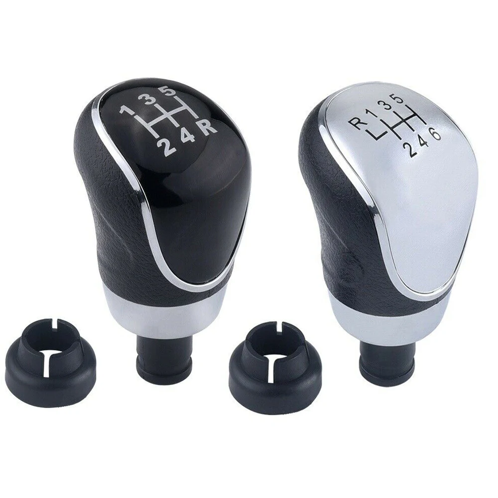 

5 6 Speed For Ford Focus Fiesta C-Max Mondeo Gear Shift Knob Interior Parts Car Gearbox Lever Change Knob Automatic Handle Head