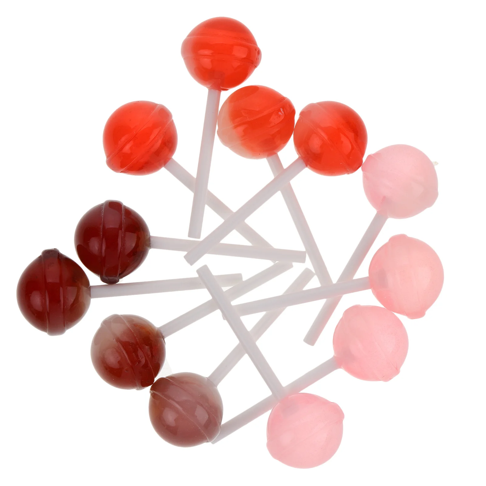 12Pcs Gefälschte Lollipop Simulation Süßigkeiten Requisiten Dekorative Party Hochzeit Foto Prop Lollipop Photo Booth Ornament Süßigkeiten Requisiten