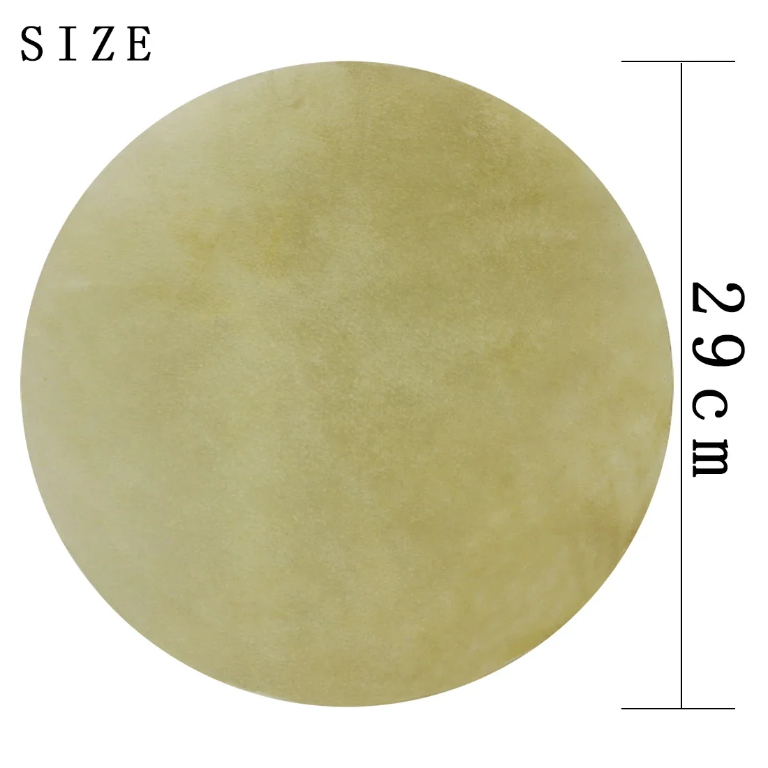 SLADE 2 Pcs Set Drum Skin Buffalo Skin For African Drum Bongo Drum Konka Drum Percussion Instrument Drum Parts & Accessories