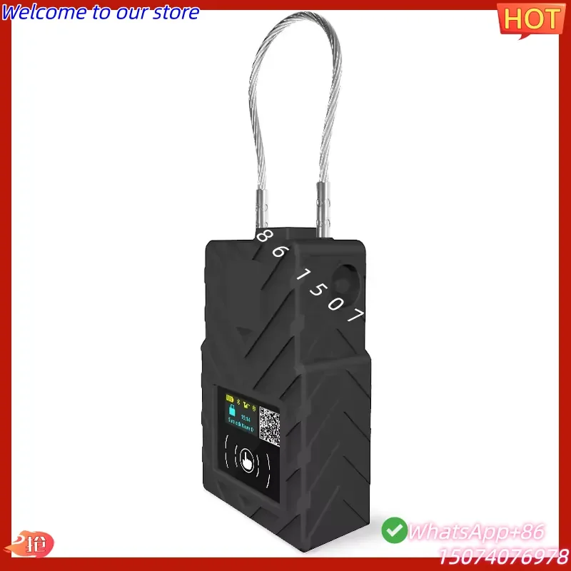 2026 Smart Padlocks Using NFC Open Aluminum Alloy 4G IoT Logistics Anti-Theft Waterproof IP67 Durable
