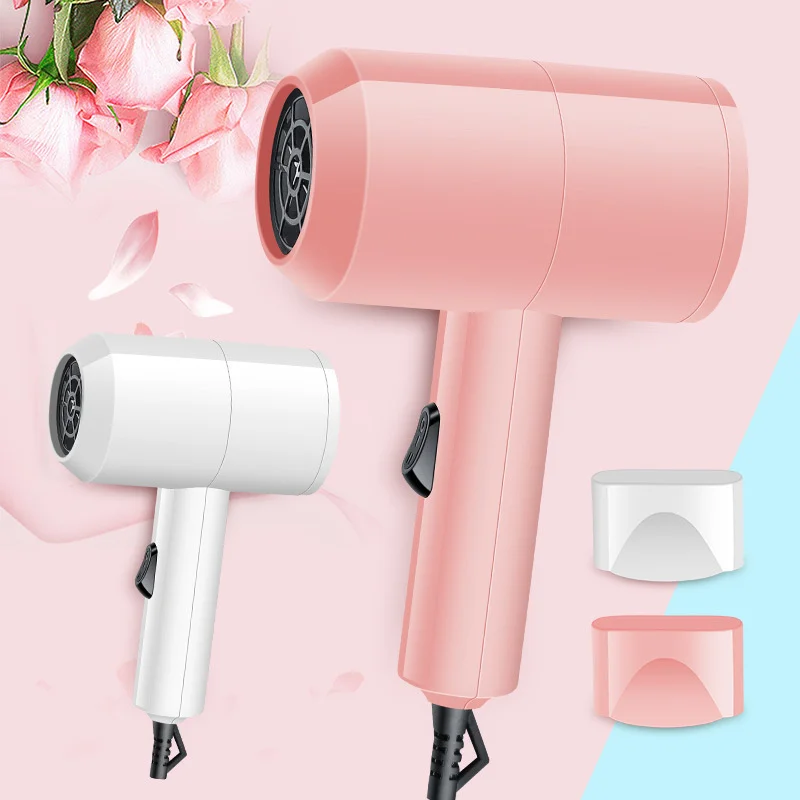 

220V Hair Dryer Household 3 Gear Sterke Power Salon Hairdressing Blow Cartridge Mini Portable for Travel EU/UK Plug CF05