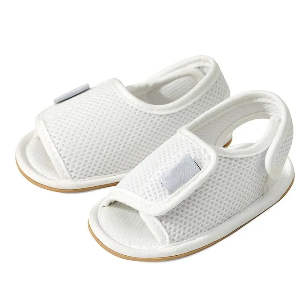 

Rubber Sole Baby Sandals Breathable Multiple Colors First Walker Shoes Lightweight Soft Sole Anti-Slip Sandals Beach Wear