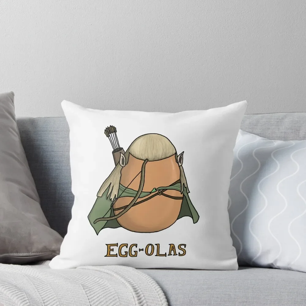 

Egg-olas Throw Pillow