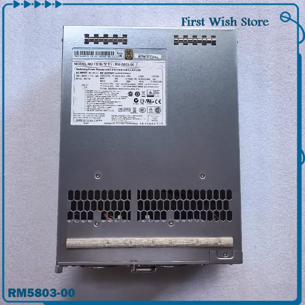 

Server power supply 580W 9YA5800100 RM5803-00 NBU5230