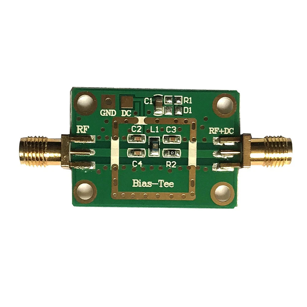 DYKB RF Biaser Bias Tee 10MHz-6GHz DC blocker Coaxial feed FOR HAM radio RTL SDR LNA Low Noise Amplifier BiasTee Laser drive