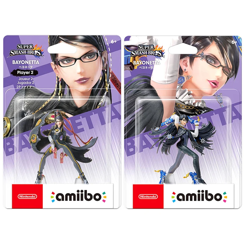 ARTSWIFT Amiibo - Super Smash Bros. Bayonetta 1P 2P NS Original NFC Asian Version Region Free In Stock