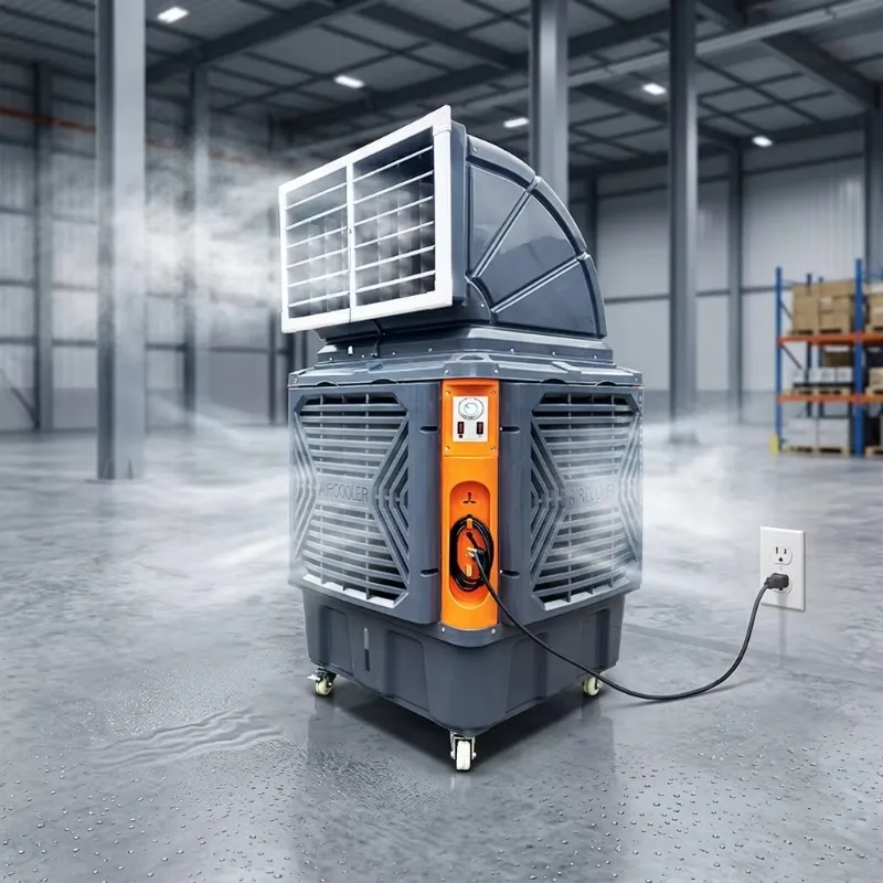 Airo YH-P20 Minxin New Model Energy Saving 1.5KW Large Airflow Floor Standing Portable Industrial Evaporative Air Cooler