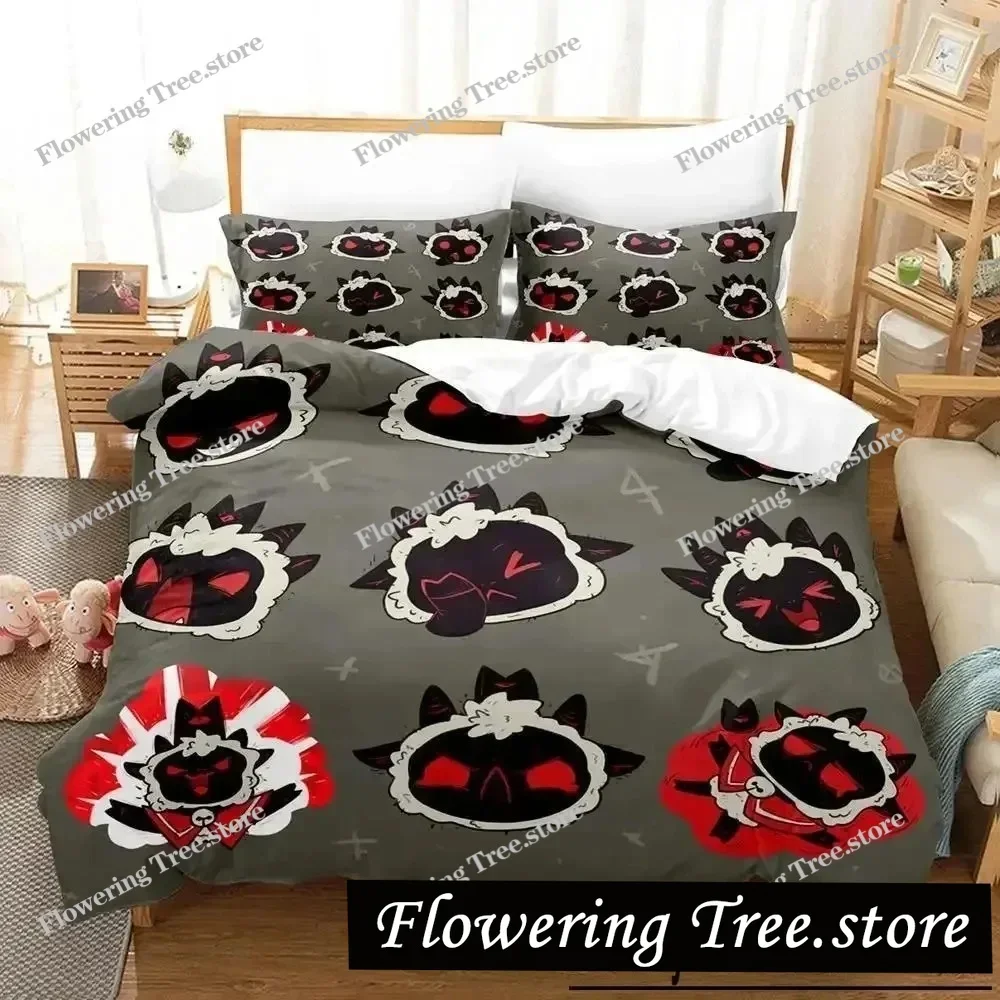 Cult of the Lamb Bedding Set Single Twin Full Queen King Size Bed Set Aldult Kid Bedroom Duvet cover Sets 3D Anime Bed Sheet Set