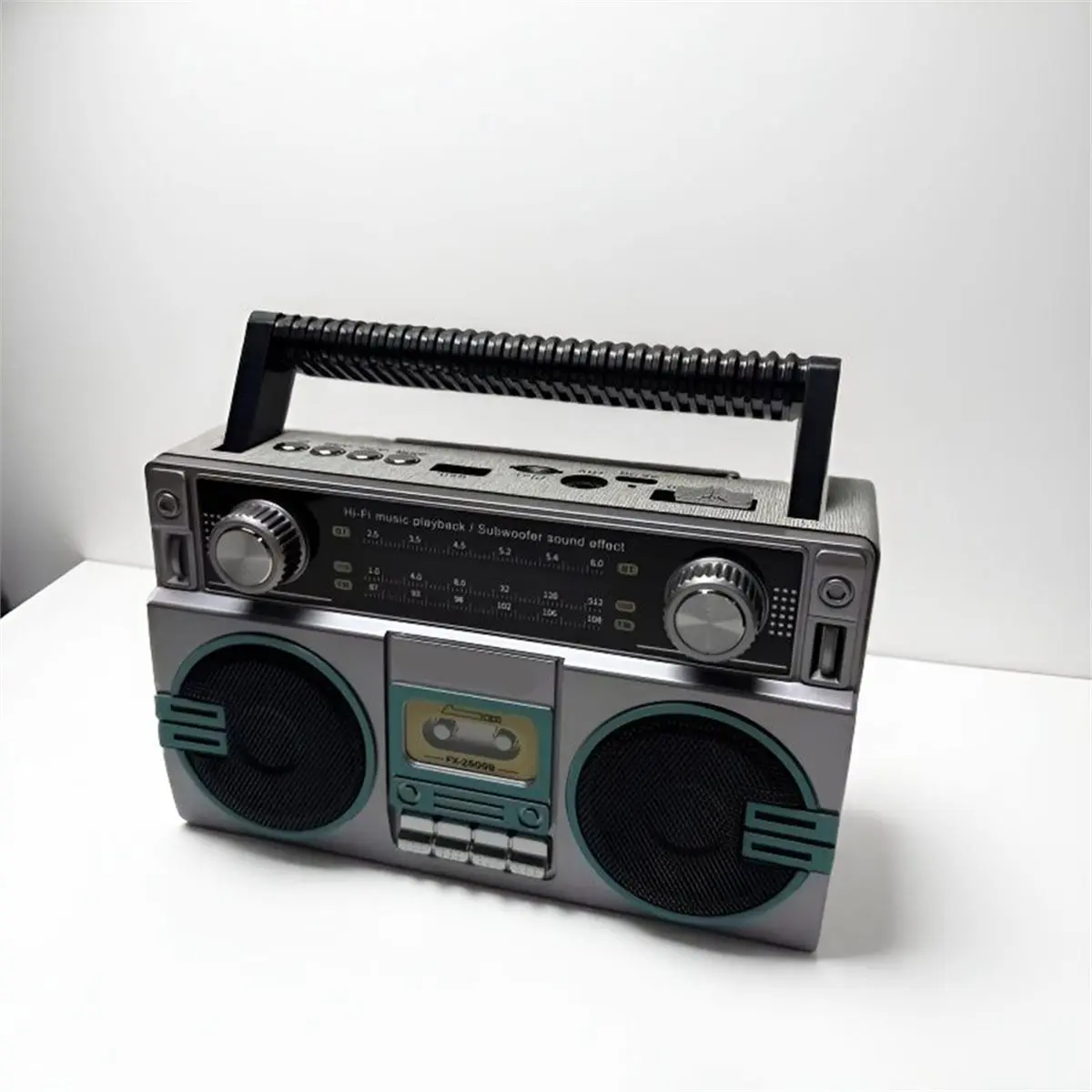 NEW DT85-Portable Retro Bluetooth Boom Box Multifunctional Outdoor Stereo Mobile Player Built-in Speakers FM/AM/SW Radio