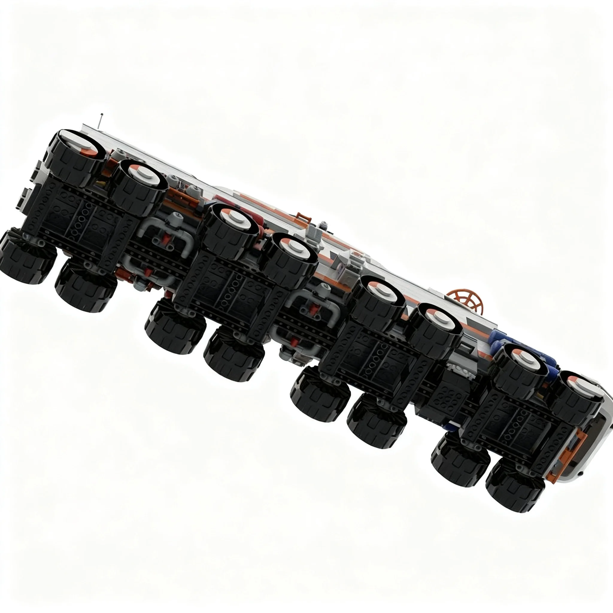 2662pcs MOC City Space Super Exploration Rover Model Building Blocks Christmas Gift Toys Art Education Craft Assemble Brick