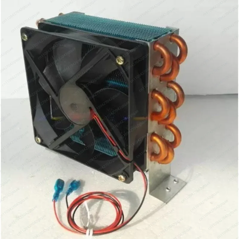 CP3X6X120 Mini Condenser Air Cooled Copper Tube Finned Radiator Evaporator 120mm Single Fan Cooling Heat Exchanger