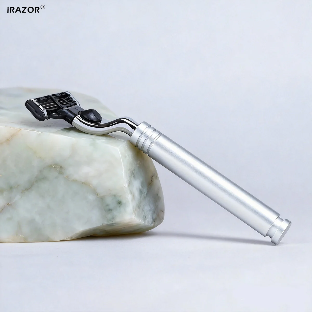 

Классическая ручная безопасная бритва iRAZOR с тройным лезвием для мужчин - система бритья Mach 3, эпиляция, парикмахерский аксессуар, подарок мужу