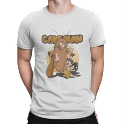 Vintage Captain Caveman Cavey 1980s Cartoon T Shirt Hanna Barbera Graphic T Shirts Summere Women Men Fashion Short-sleev Tops