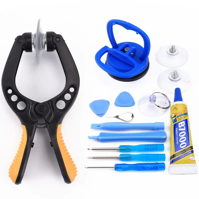 Smartphone Repair Tools Full Set Kit Professional Screwdrivers Icd Screen Separator For Nintendo Complete Kit Repair Tool Glue