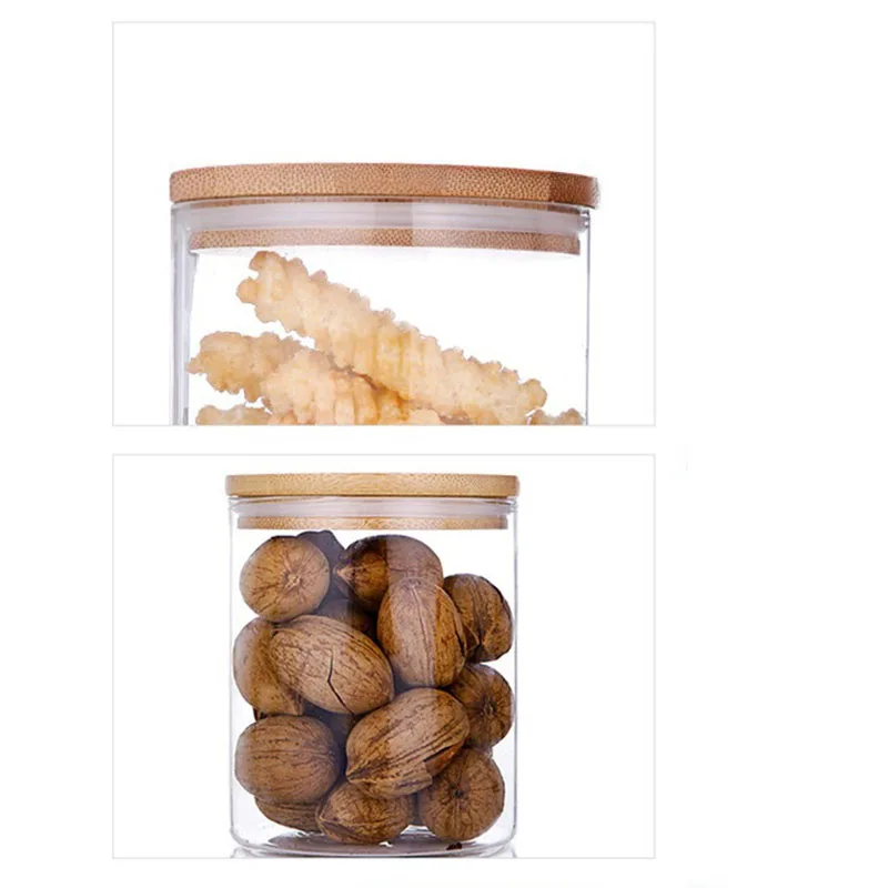 Glass Sealed Storage Jar Environmental Health Suitable For Restaurants And Hotels.