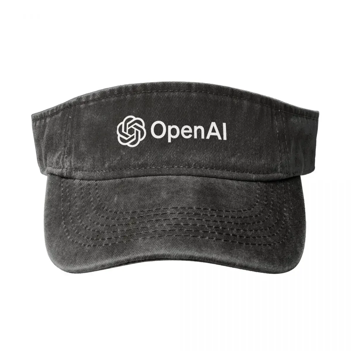 OpenAI Logo Empty Top Baseball Sun Cap Summer Adjustable Baseball Cap