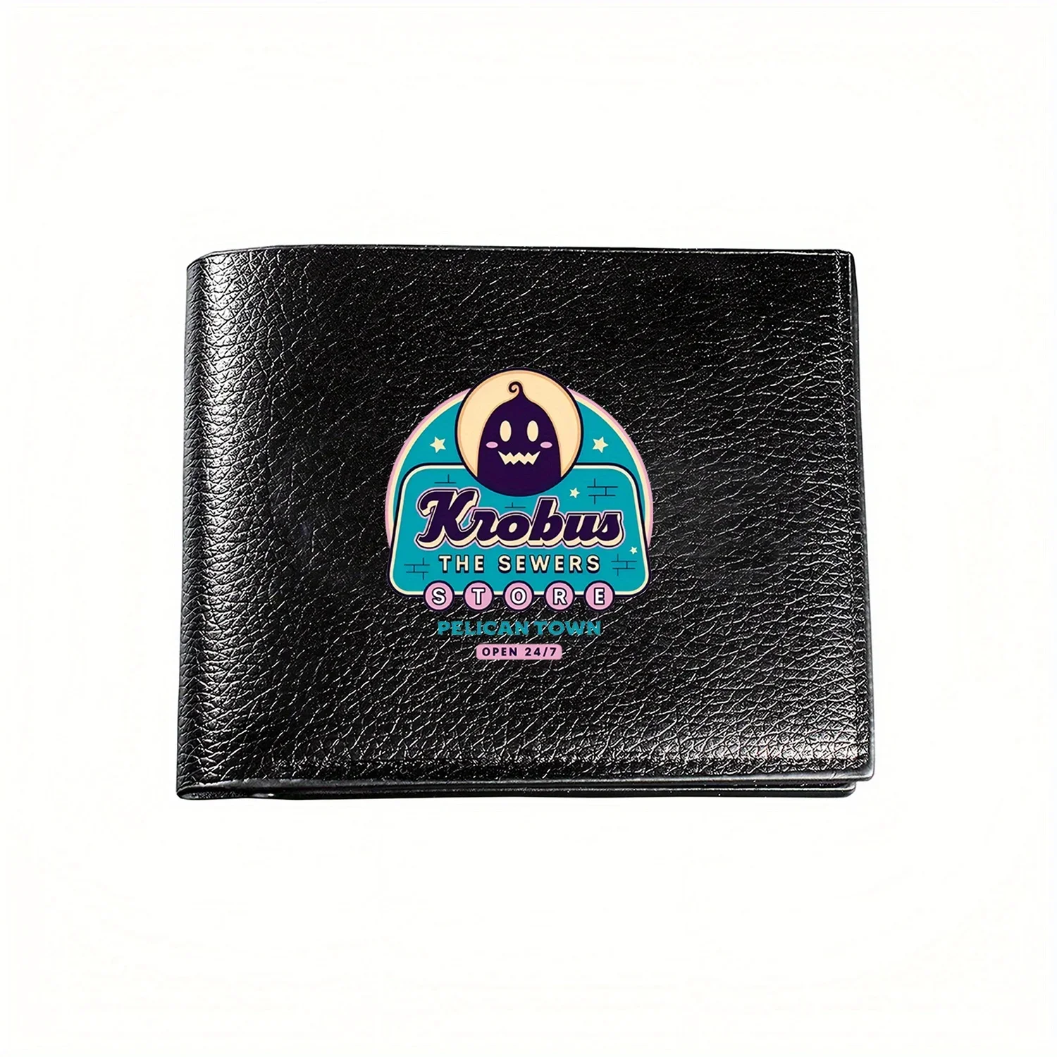 

Krobus The Sewers Store Pelican Town Ретро Стиль Графический кошелек Деловой мужской повседневный элегантный простой практичный качественный кошелек Sty