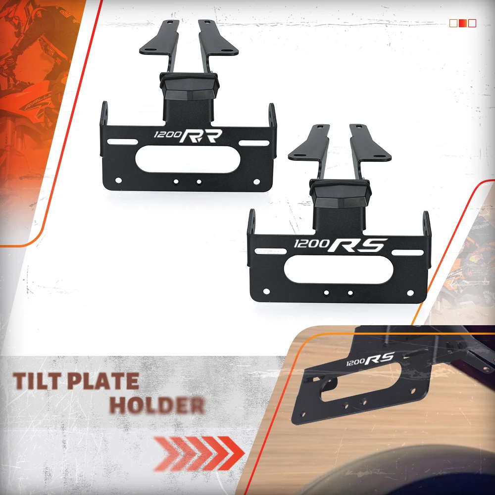 

For Speed Triple 1200RR 1200RS Motorcycle Accessories Rear License Plate Holder Number Plate Bracket 2021 2022 2023 2024 2025