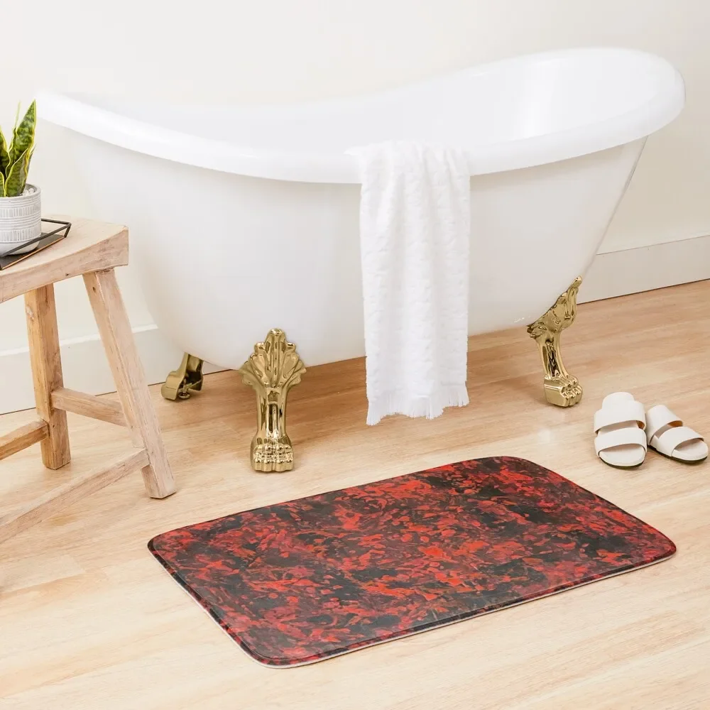 

Blood and Iron Bath Mat Non Slip Carpet Things For Bathroom Mat
