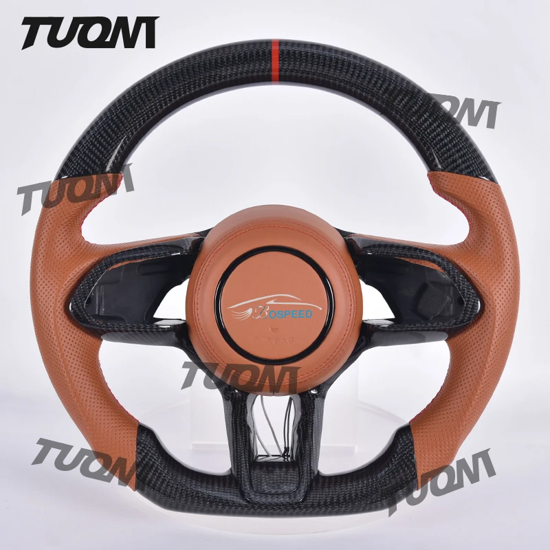 Customized For Jaguar E-PACE EV400 XEL Real Carbon Fiber Sports Steering Wheel