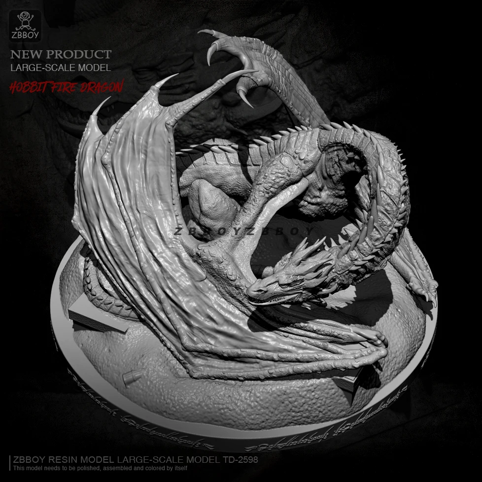 140mm Resin model kits figure colorless and self-assembled TD-2598