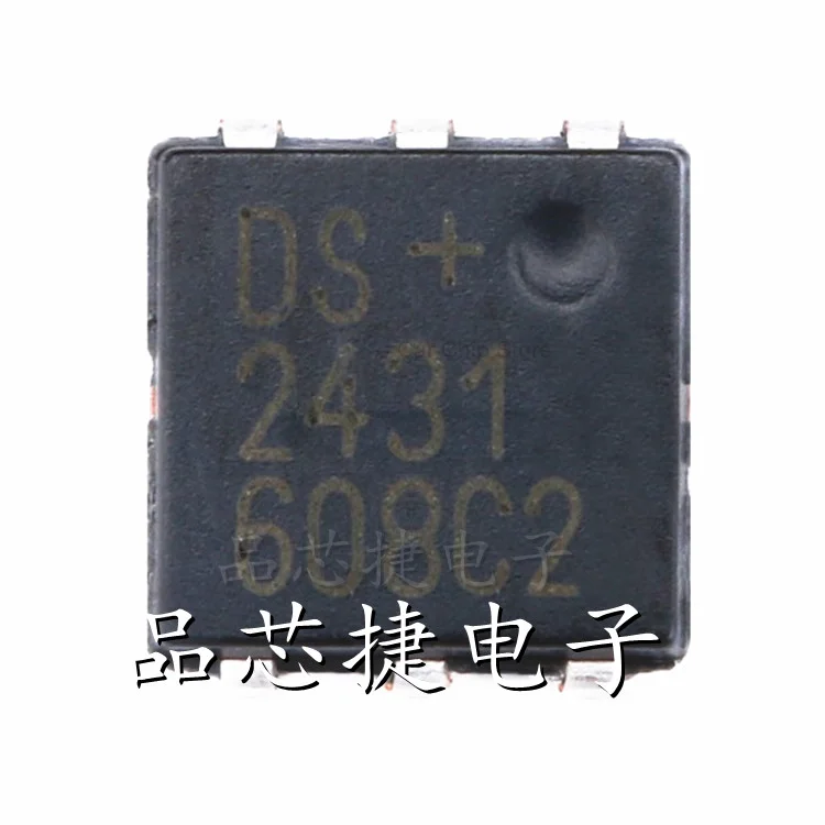 

NEW and Original Single line interface IC memory chip ds2431p+t&r, silk screen ds2431 tsoc-6