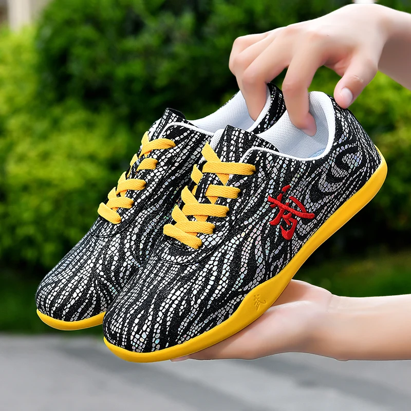 زوجين أحذية رياضية الدانتيل فنون الدفاع عن النفس الكونغ فو أحذية تنفس حذاء قماش عدم الانزلاق المطاط مبركن الشقق زوجين أحذية تدريب #2